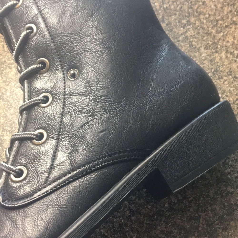 black boots